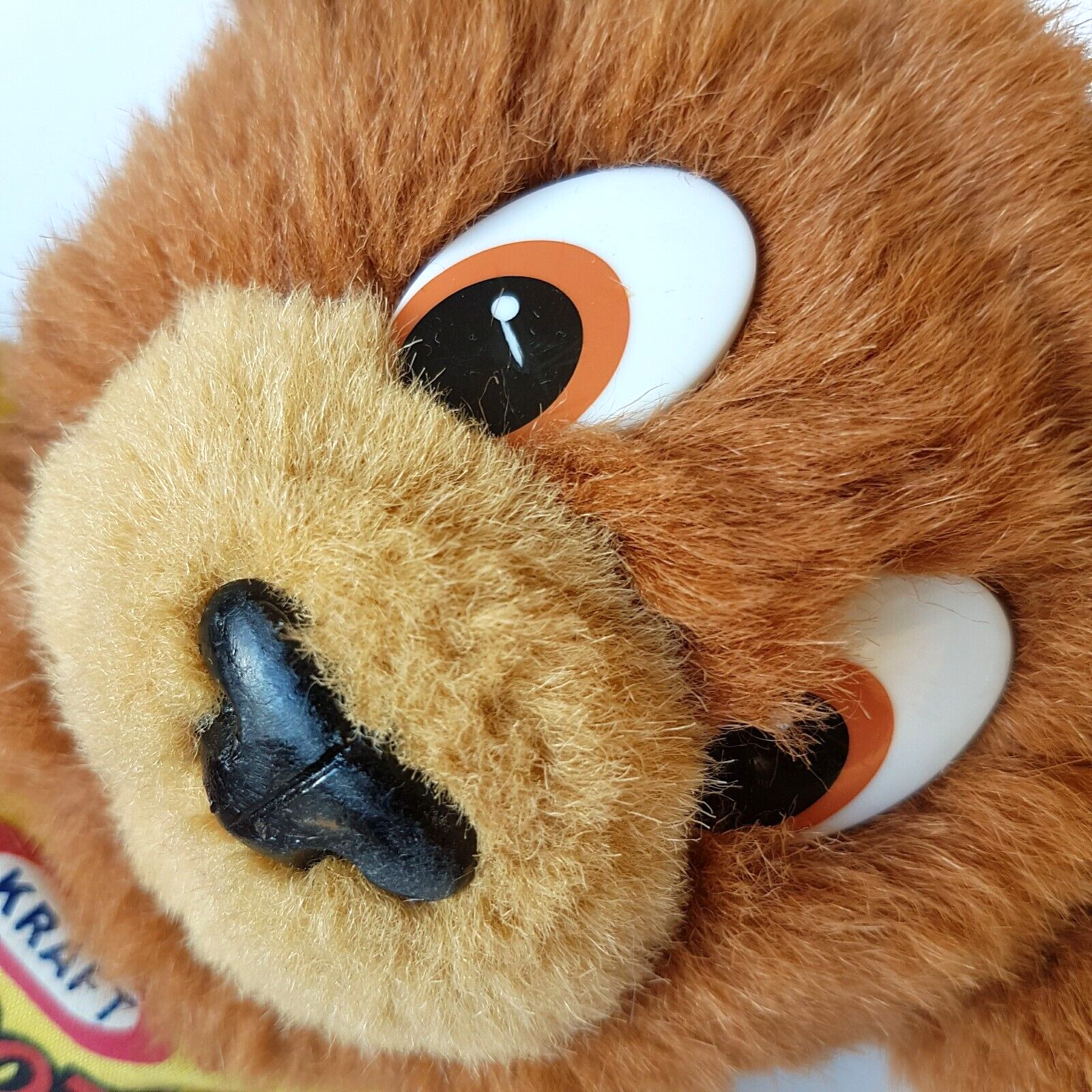Vintage KRAFT Peanut Butter CRUNCHY & SMOOTH Plush Food Advertising Soft Toy8