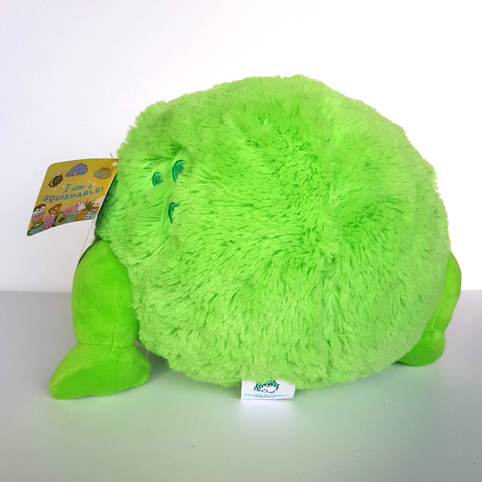 Cuddle Barn SQUISHABLE FROG Green Froggie Plush Goals Soft Toy Stuffed Animal4