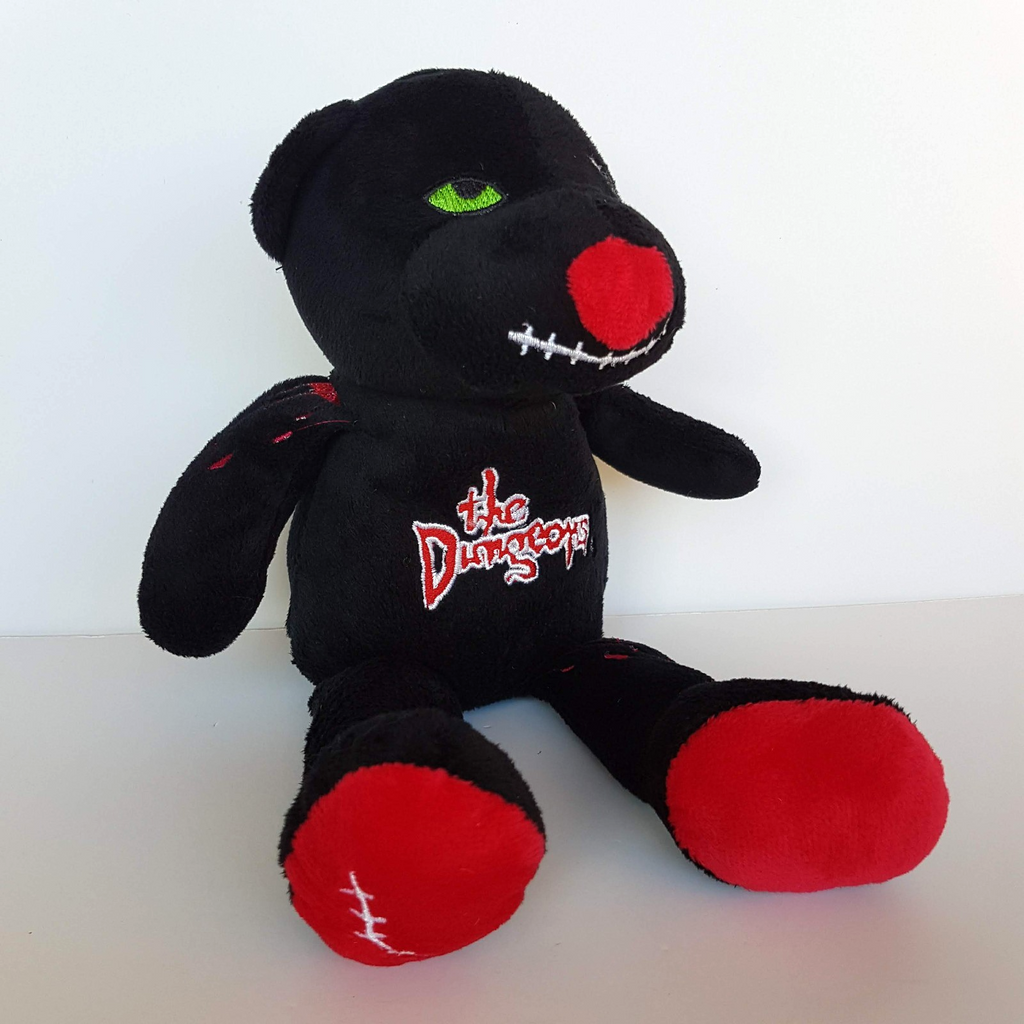 THE DUNGEONS Bear Plush 11" Merlin Merchandise Horror Stuffed Animal Soft Toy1