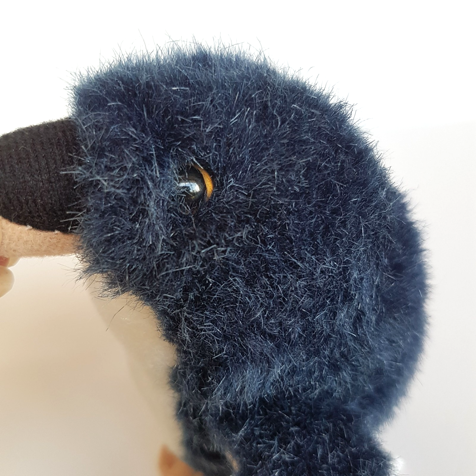 Harwil BLUE PENGUIN 13cm Bird Stuffed Animal Soft Toy Blue Cute Ocean Bird Toy5