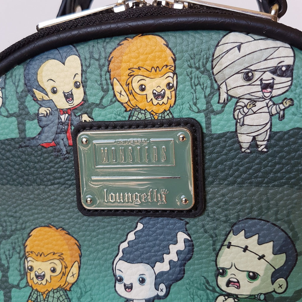LOUNGEFLY Universal Monsters Mini BACKPACK Bag Halloween Dracula Gothic Horror1