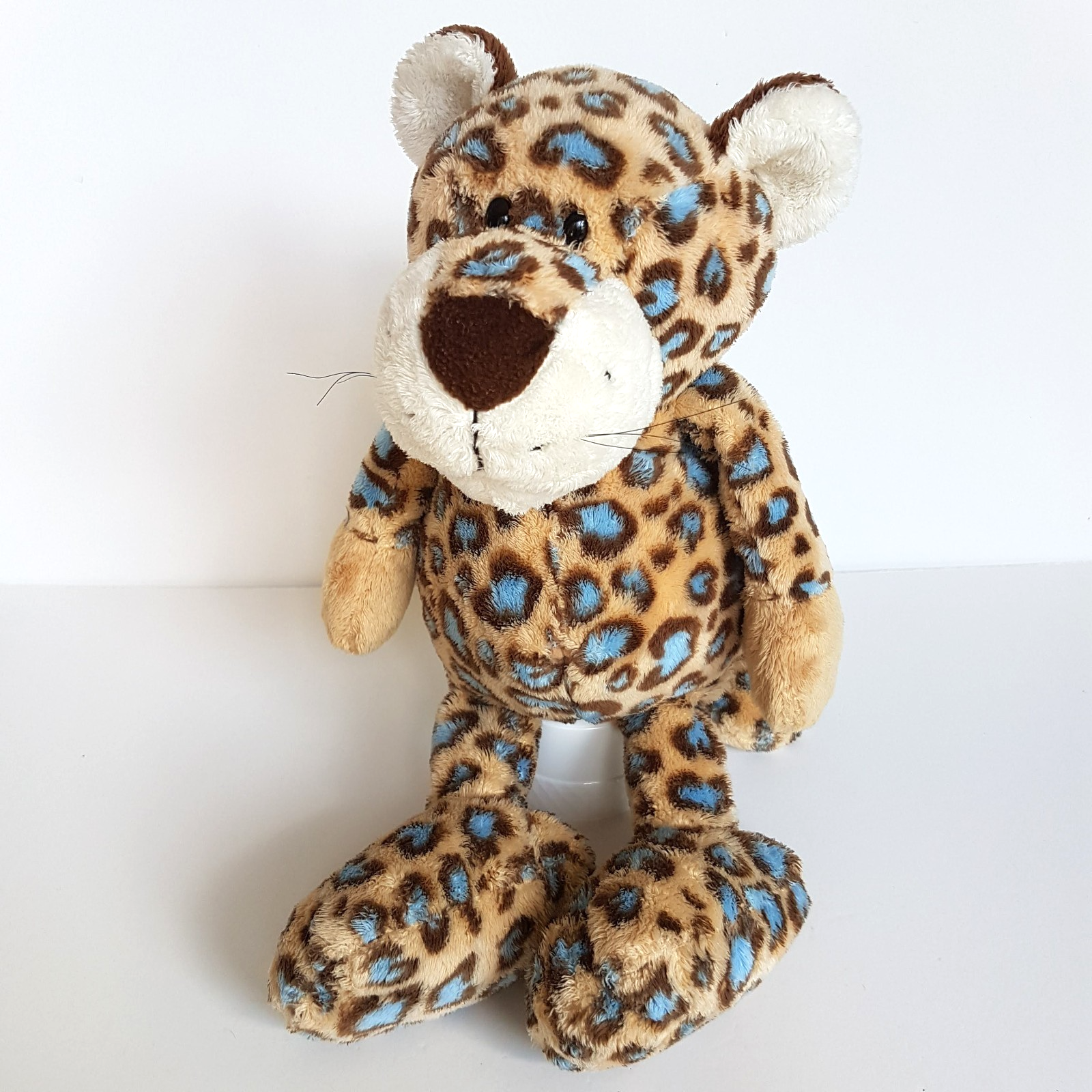 Nici LEOPARD WILD CAT Spotted Cheetah 35cm Plush Stuffed Animal Soft Toy RARE1