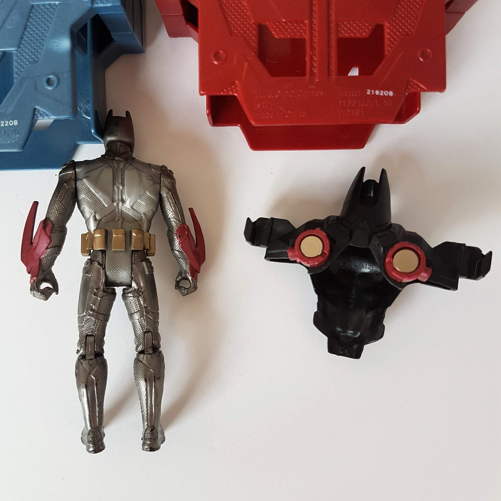 Mattel BATMAN Action Figure LOT Bundle 4" DC Comics Superhero Reptile Lizard EUC17