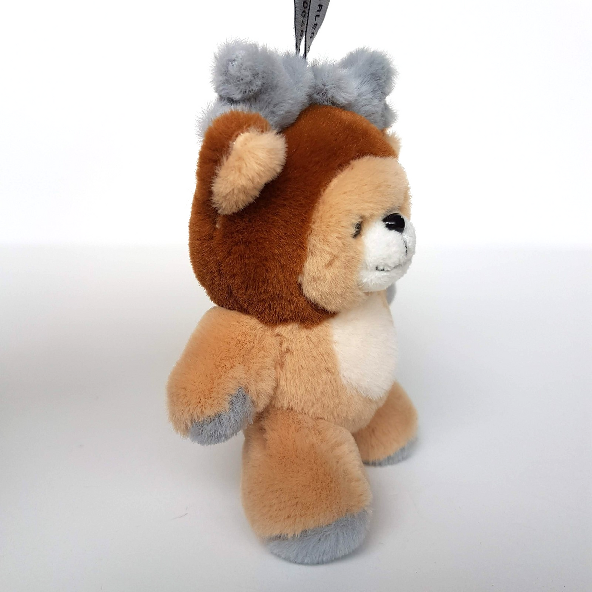 Charles & Keith TEDDY BEAR Plush Bag Charm Keyring Keychain Soft Toy Accessory2
