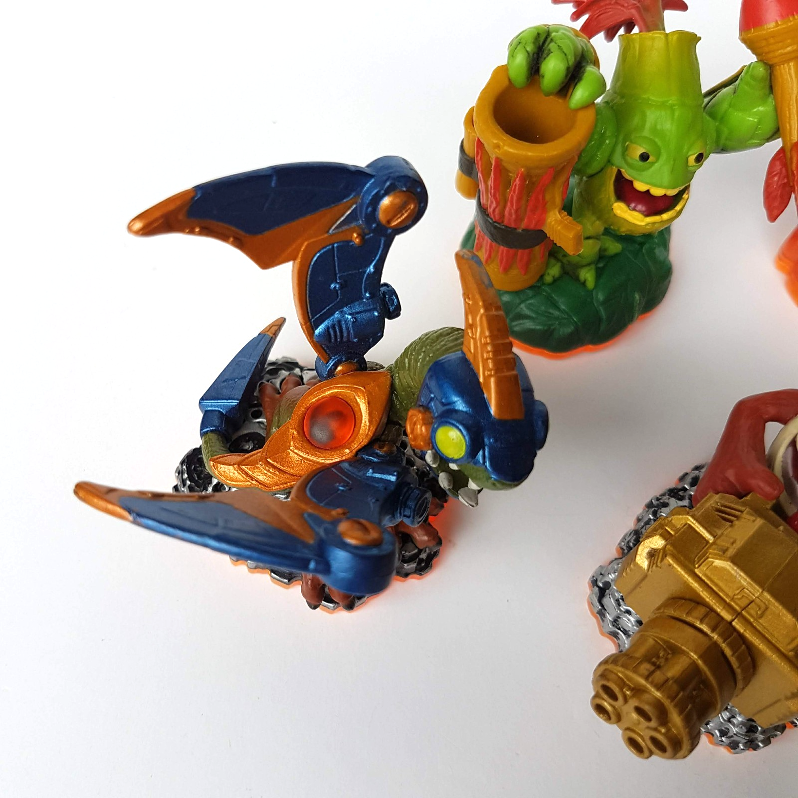 Skylanders GIANTS LOT Drobot LightCore Ignitor Sonic Boom Pop Fizz Zook Trigger6
