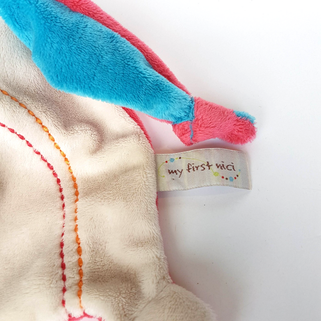 MY FIRST NICI Baby OWL Lovey Security Blanket Plush Comforter Soft Toy Animal2