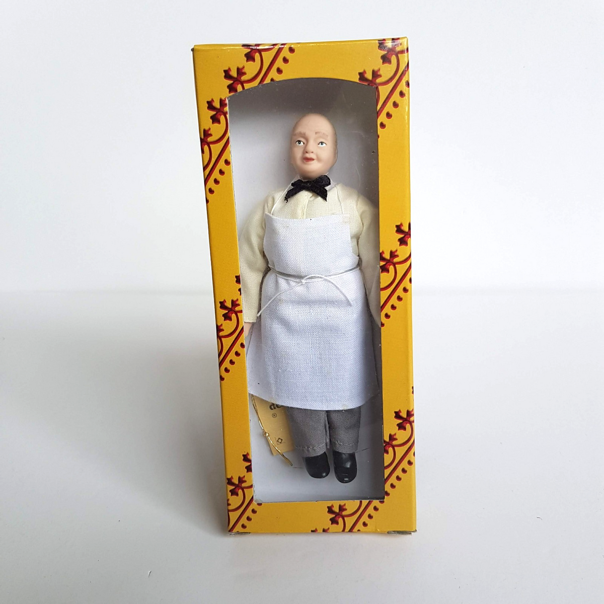 Del Prado Doll House VICTORIAN COOK MAN Doll Apron BOXED Collectible Doll Toy0