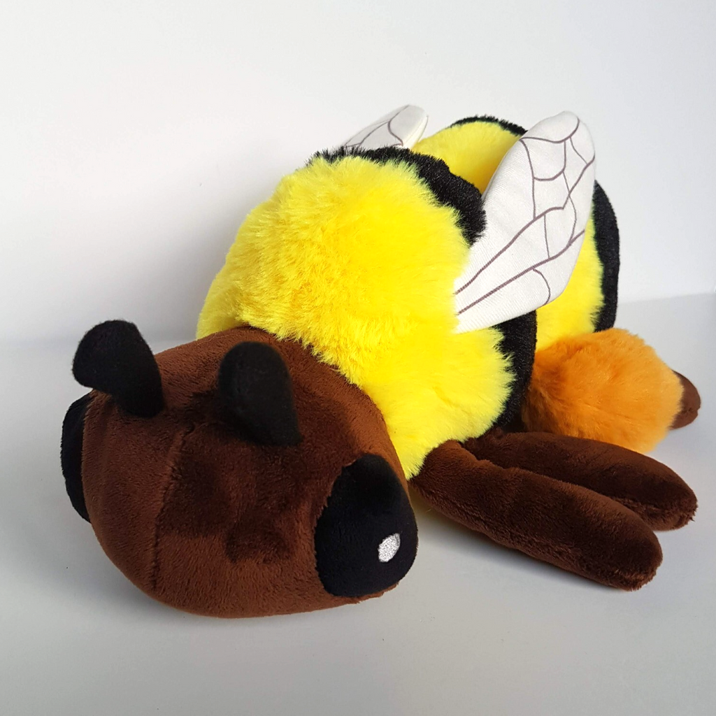 Wild Republic HONEY BEE Plush Bug Insect 30cm Soft Toy Stuffed Animal Cute Bug1