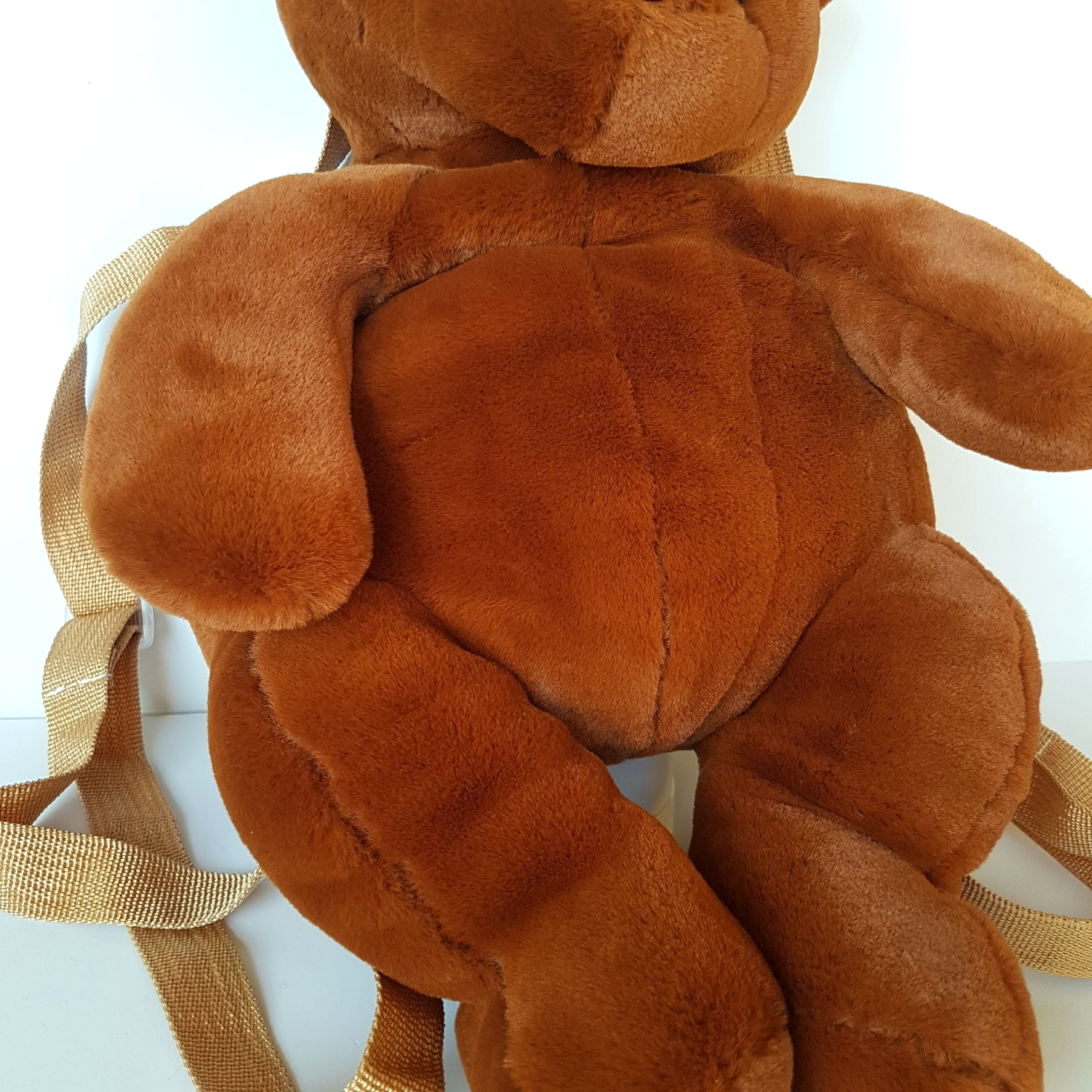 TEDDY BEAR PLUSH BACKPACK Adult Kids 43cm Soft Toy Bag Cuddly Adjustable Animal5