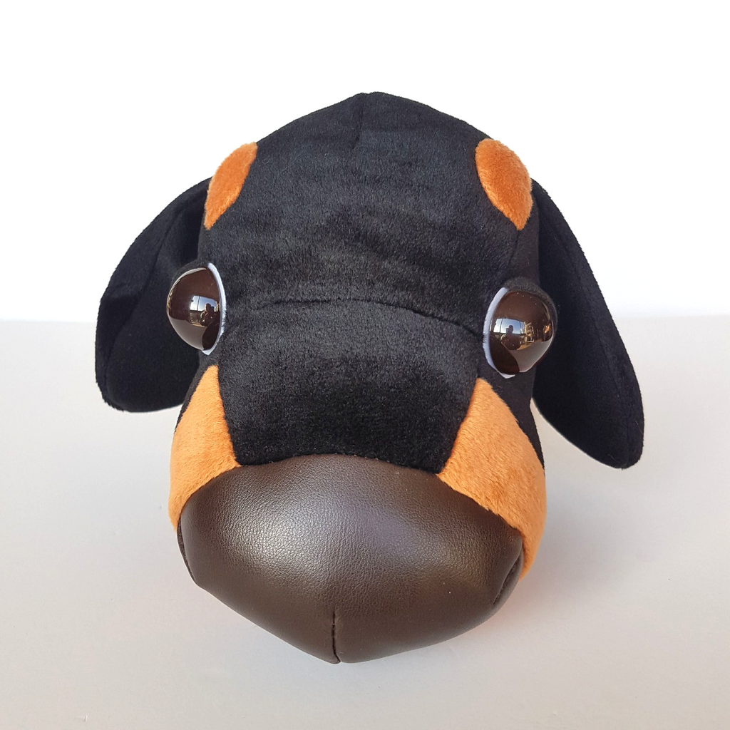 ARTLIST The DOG LARGE ROTTWEILER 35cm Puppy Plush Soft Toy Collar Stuffed Animal1