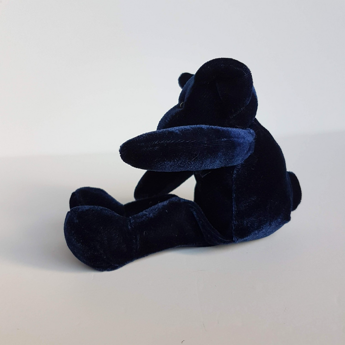CA Australia BLUE VELVET FEEL TEDDY "Arthur" 20cm Plush Stuffed Animal Soft Toy4