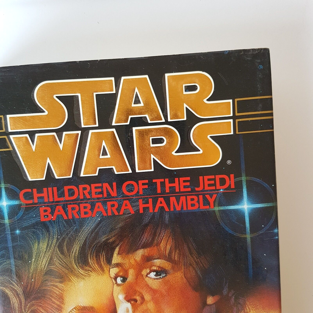 STAR WARS Book Children of the Jedi Hardcover 1995 1st Edition Vintage Sci Fi1