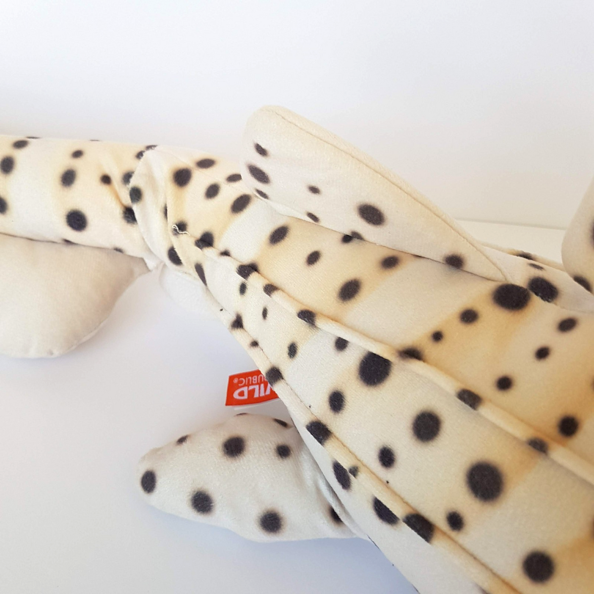 Wild Republic ZEBRA SHARK Plush 77cm Stuffed Animal Soft Plush Spotted Cream3
