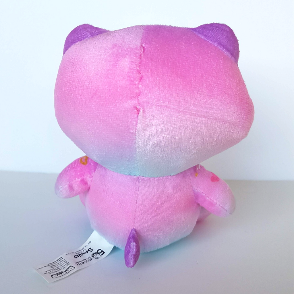 HELLO KITTY 18cm 50th ANNIVERSARY Cat Plush Rainbow Gold Stuffed Animal Soft Toy7