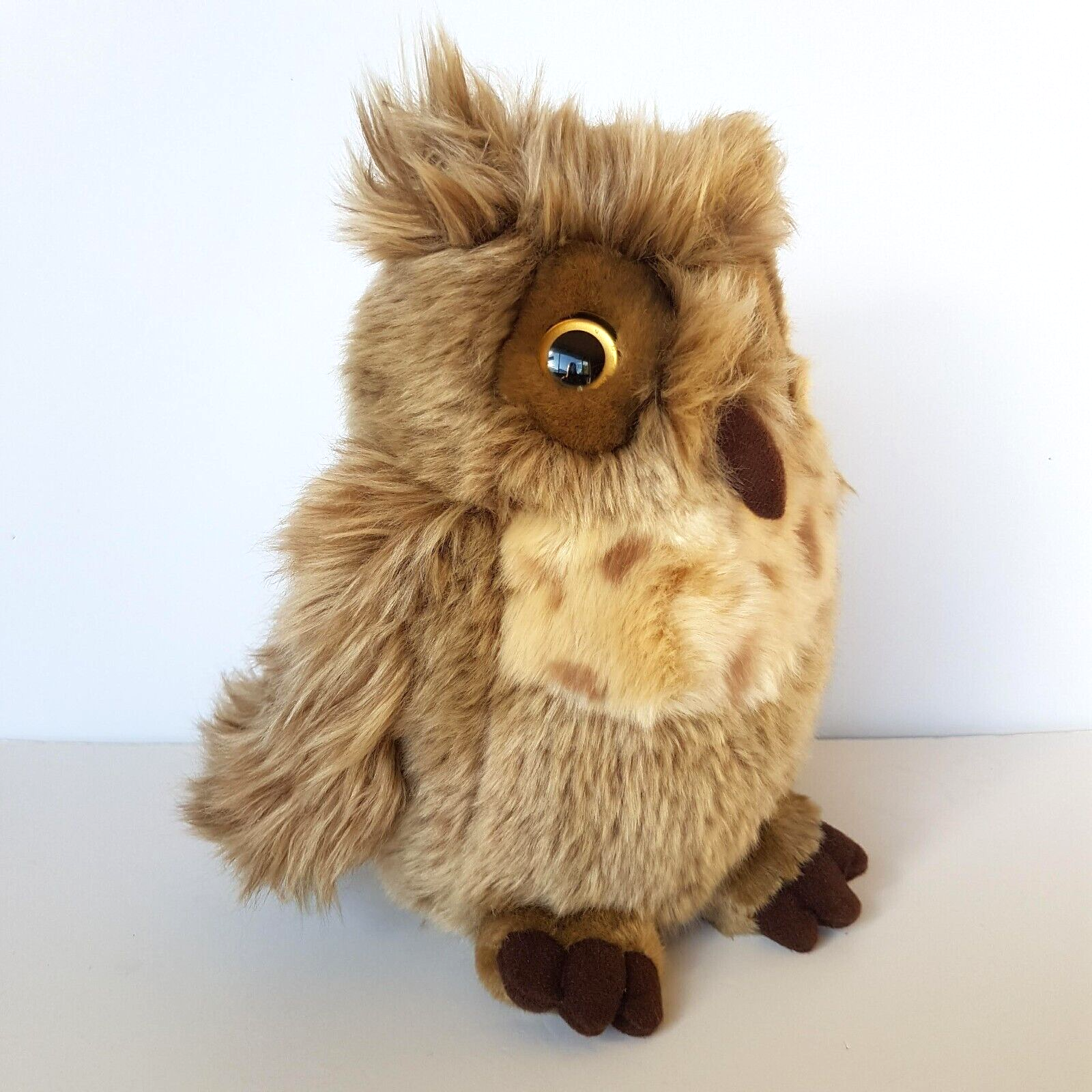 24cm OWL NOCTURNAL BIRD Plush Stuffed Animal Bird Korimco Wild Nightjar Soft Toy0