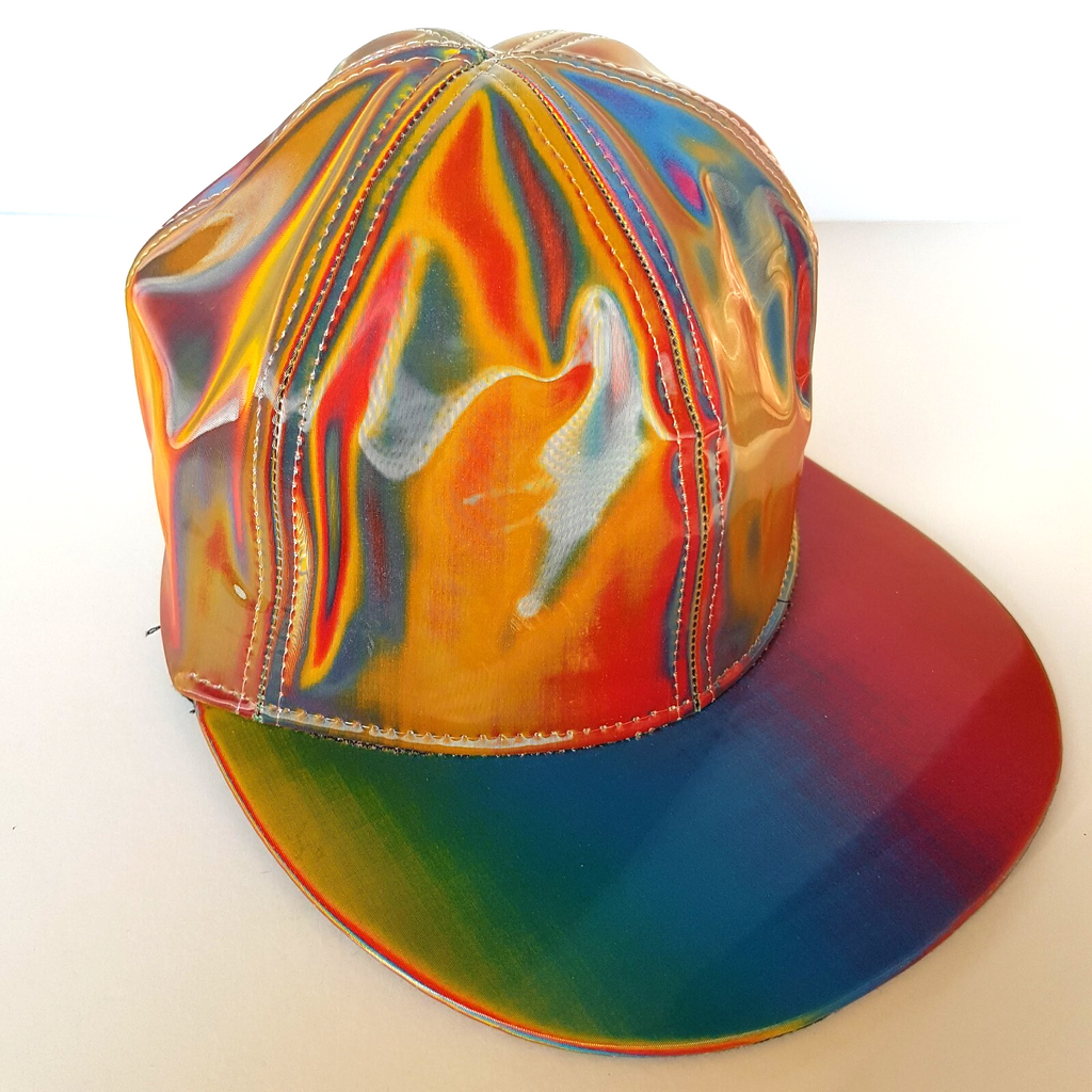 Authentic BACK TO THE FUTURE Holographic Cap Hat Universal Movie Merchandise2