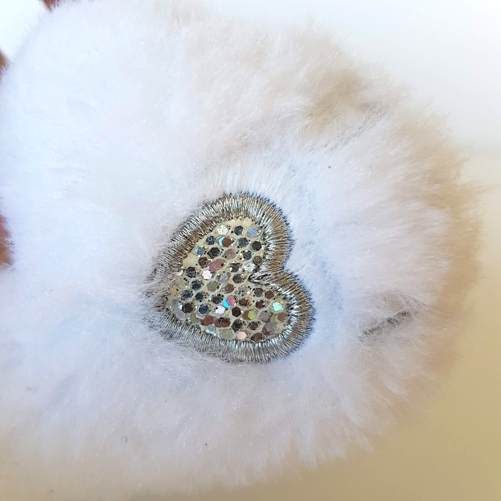 Care Bear HOPEFUL HEART Collector's Edition 2022 36cm Crystal Nose White Glitter19