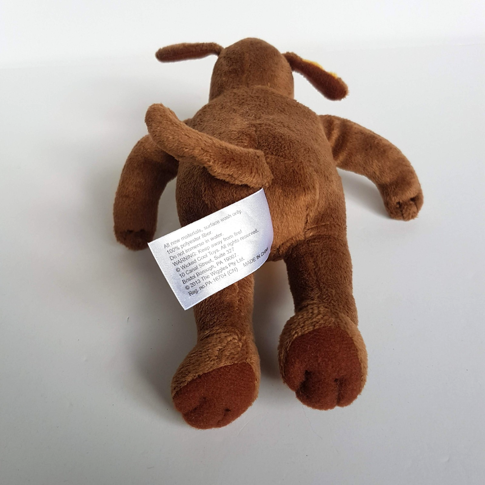The Wiggles WAGS THE DOG Plush 19cm Stuffed Animal 2013 Soft Toy Wicked Cool6
