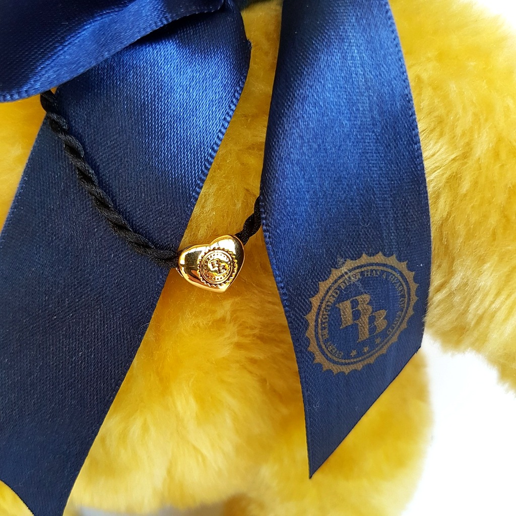 Bradford Exchange Exclusive BALDWIN BEARS Rare BGE Teddy JOINTED Heart Soft Toy13