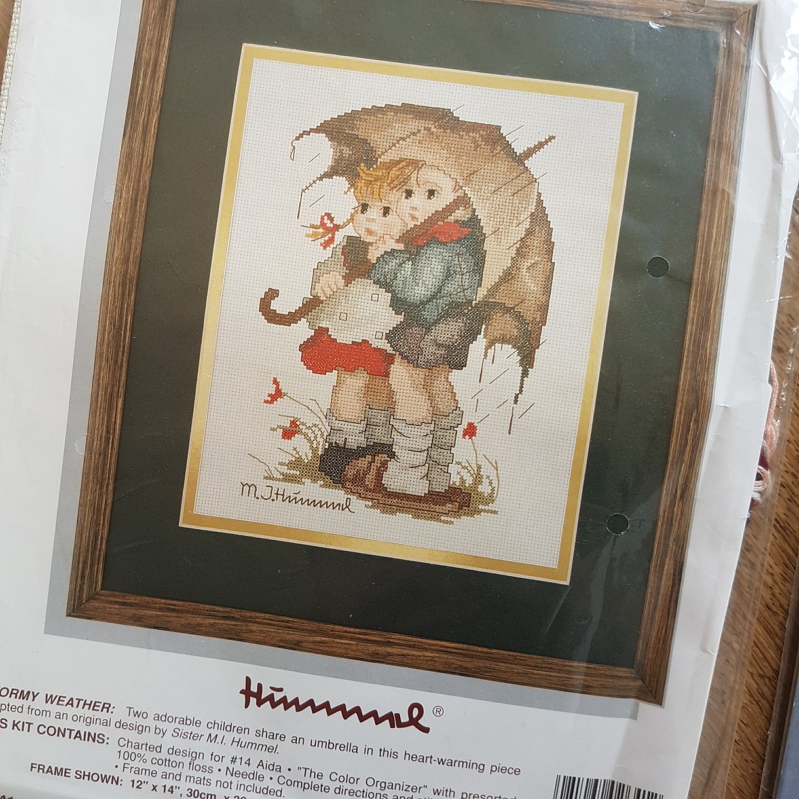 Needle Treasures HUMMEL COQUETTES & STORMY WEATHER Cross Stitch Kit Craft Cute1