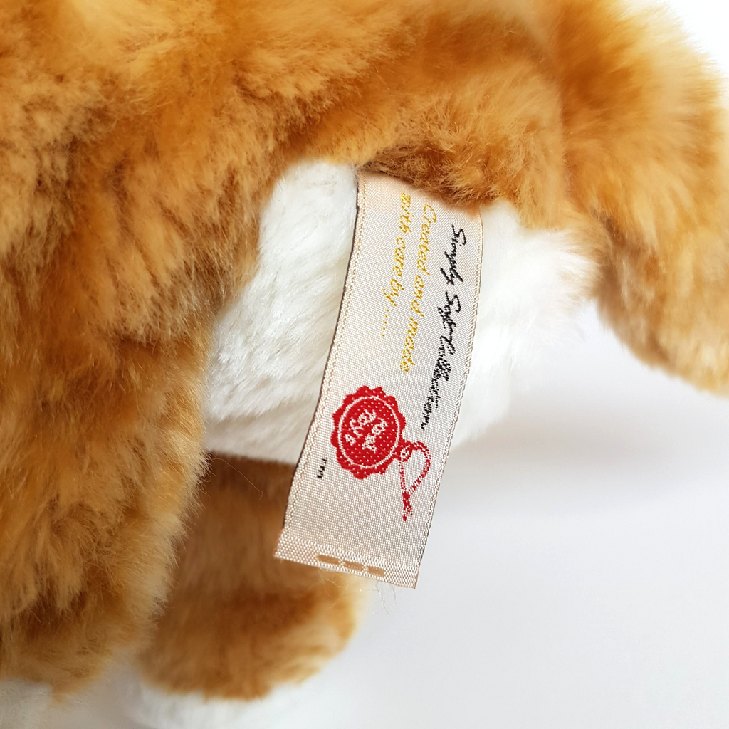 Keel GINGER TABBY CAT Floppy Orange 30cm Plush Soft Toy Stuffed Animal Pet Cute13