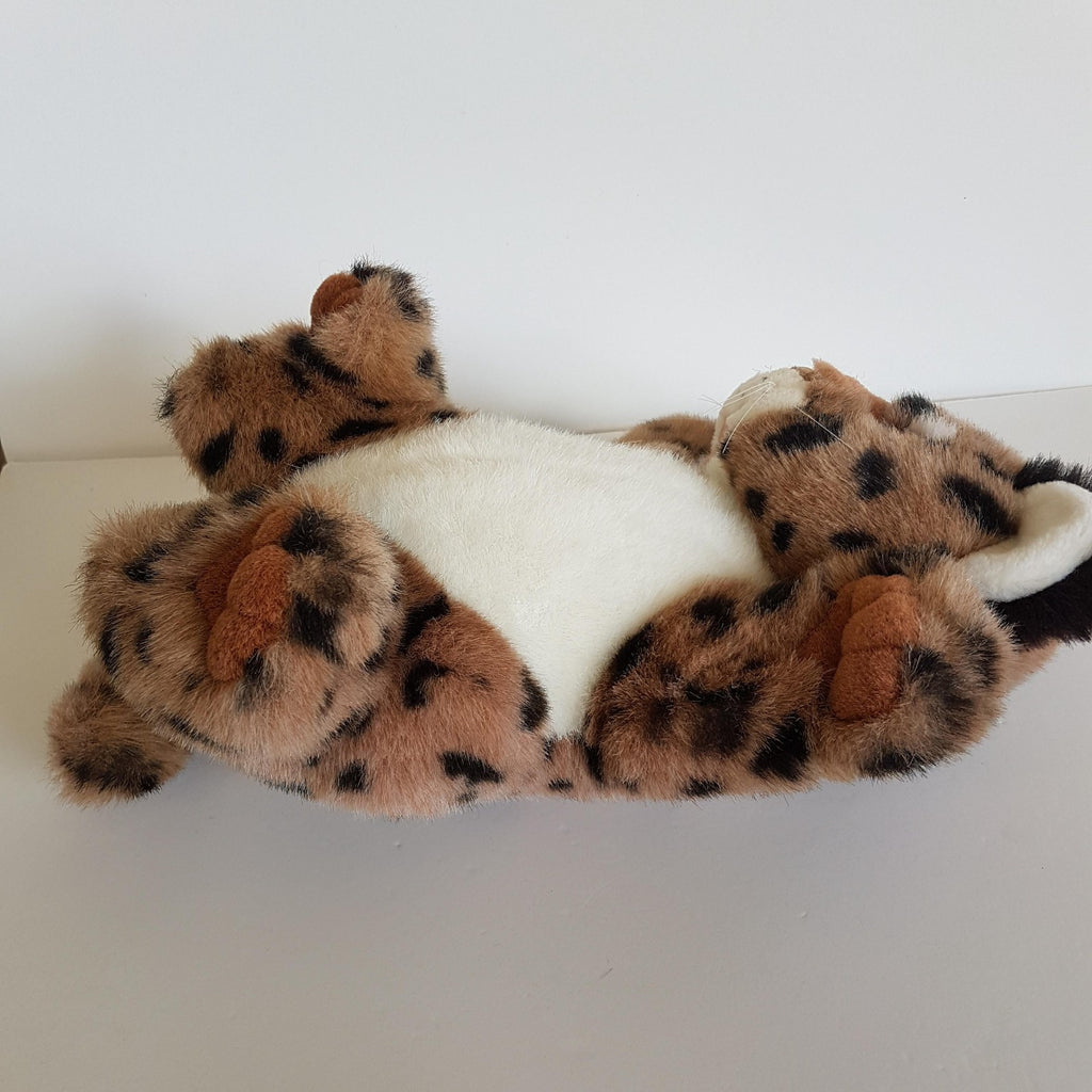 RARE Vintage CHEETAH LEOPARD WILD CAT CUB Plush Soft Toy Stuffed Animal Jungle8