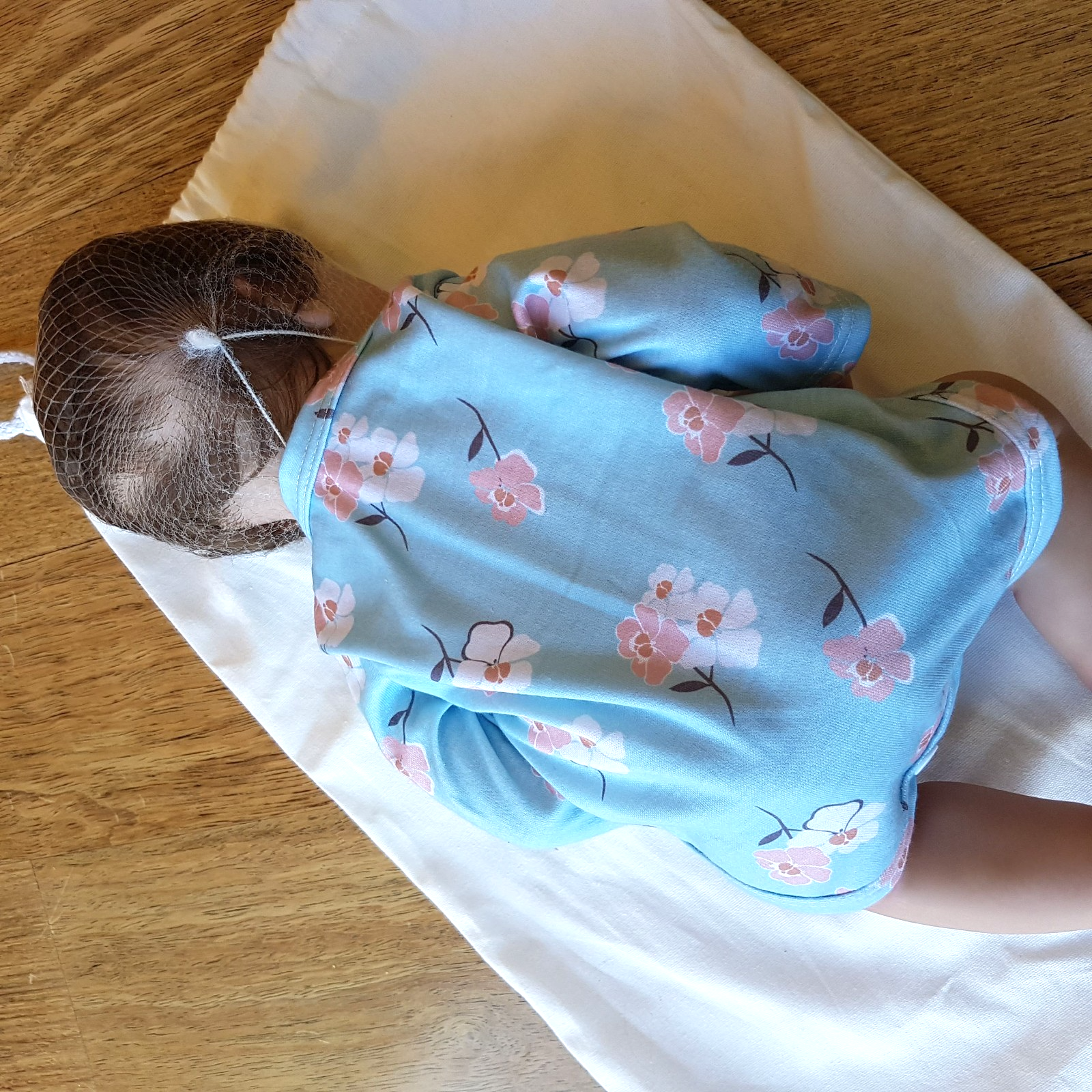 Doll Reborn LIFELIKE GIRL BABY Root Hair Realistic 46cm 1kg Weighted Articulated10