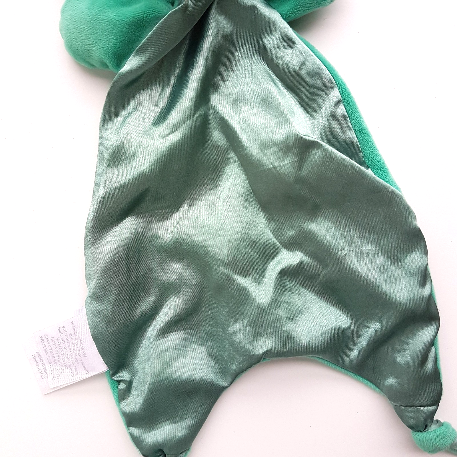 Bubba Blue CROCODILE Lovey Plush Satin Alligator Comforter Security Blanket Toy8