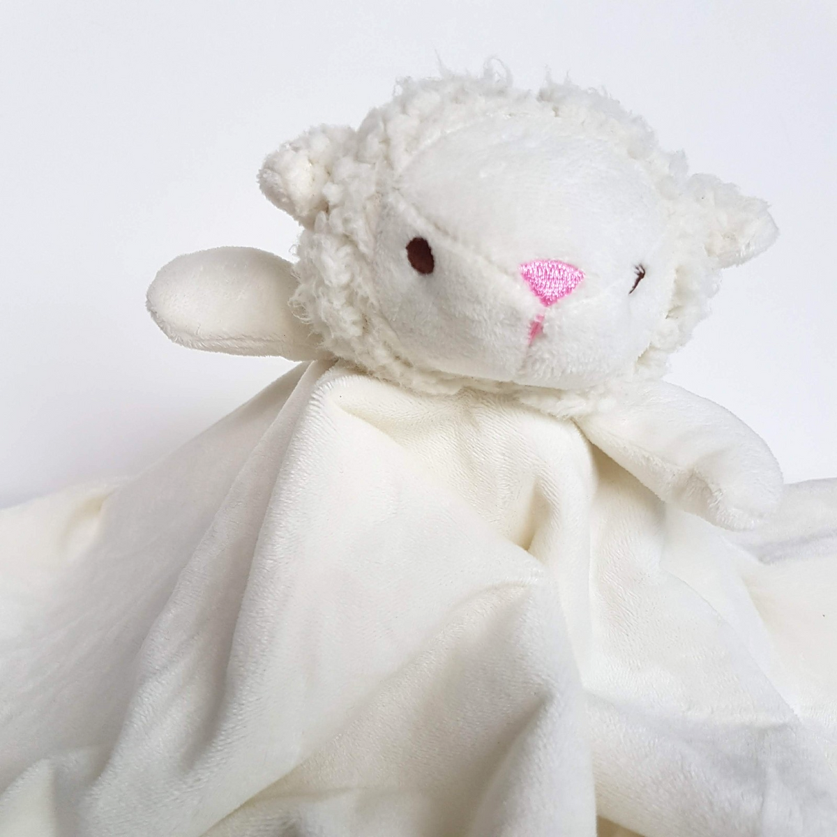 Crevent Oeko Tex LAMB Lovey Plush Security Blanket Comforter Sleep Soft Toy Cute2