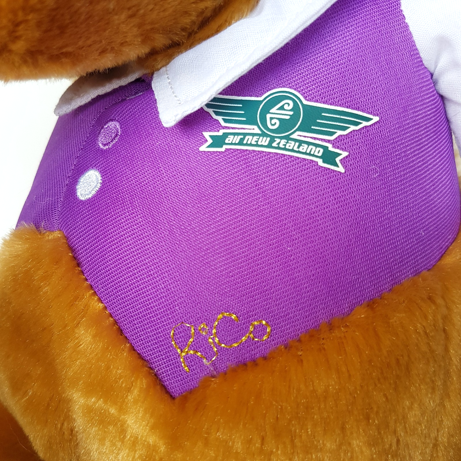 Jim Henson Rare RICO Air New Zealand Mascot Plush 47cm Soft Toy Stuffed Animal10