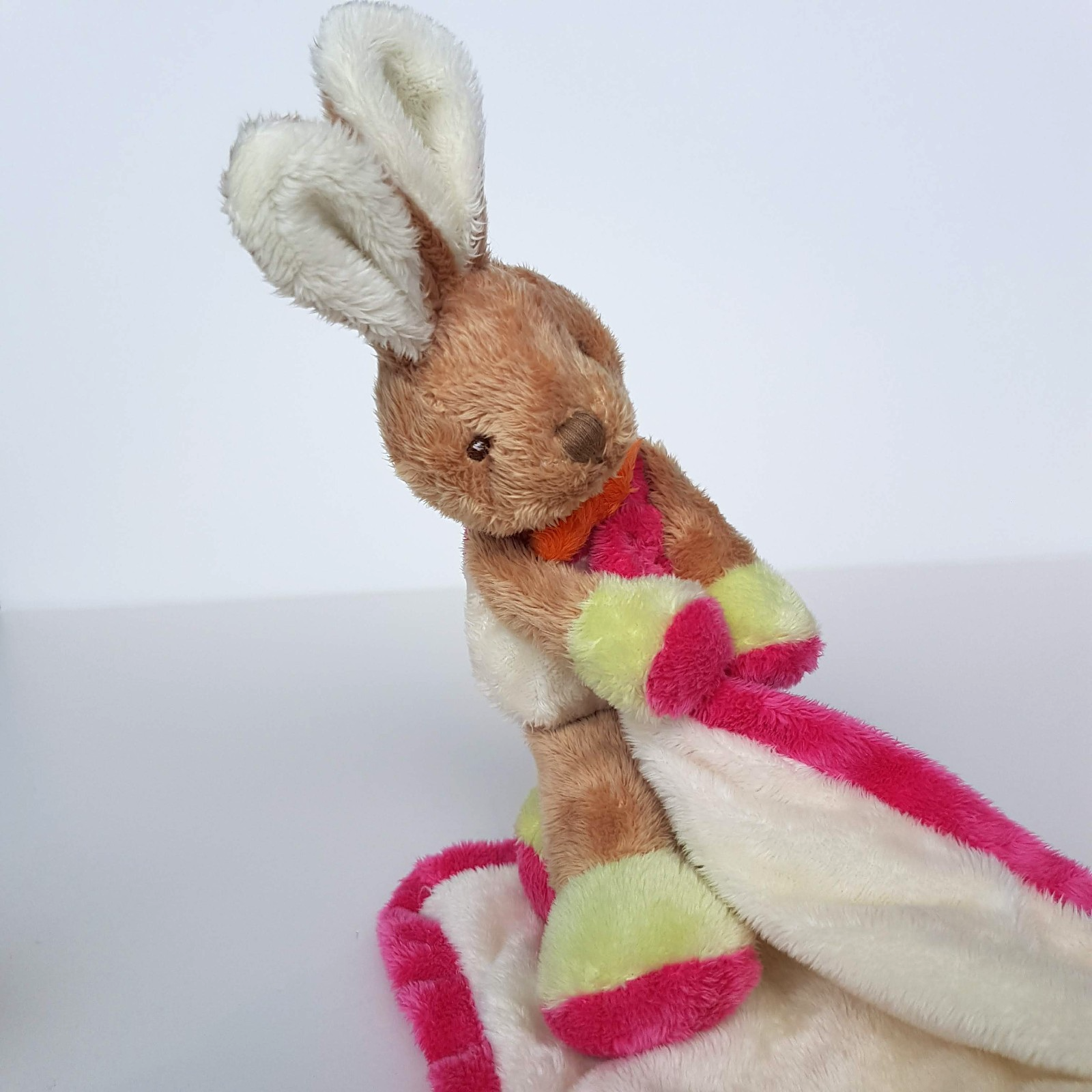 Toodo BUNNY RABBIT Baby Lovey Comforter Security Blanket Soft Toy Stuffed Animal6