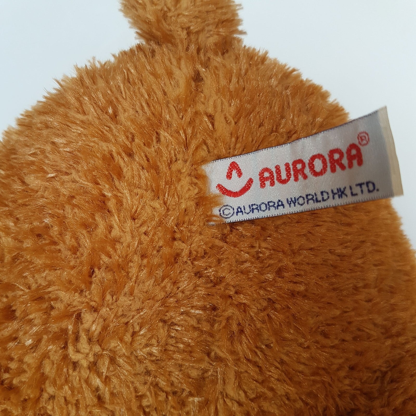 Aurora Large CARAMEL TEDDY BEAR Plush Stuffed Animal Cuddly 42cm Soft Toy Cuddly10