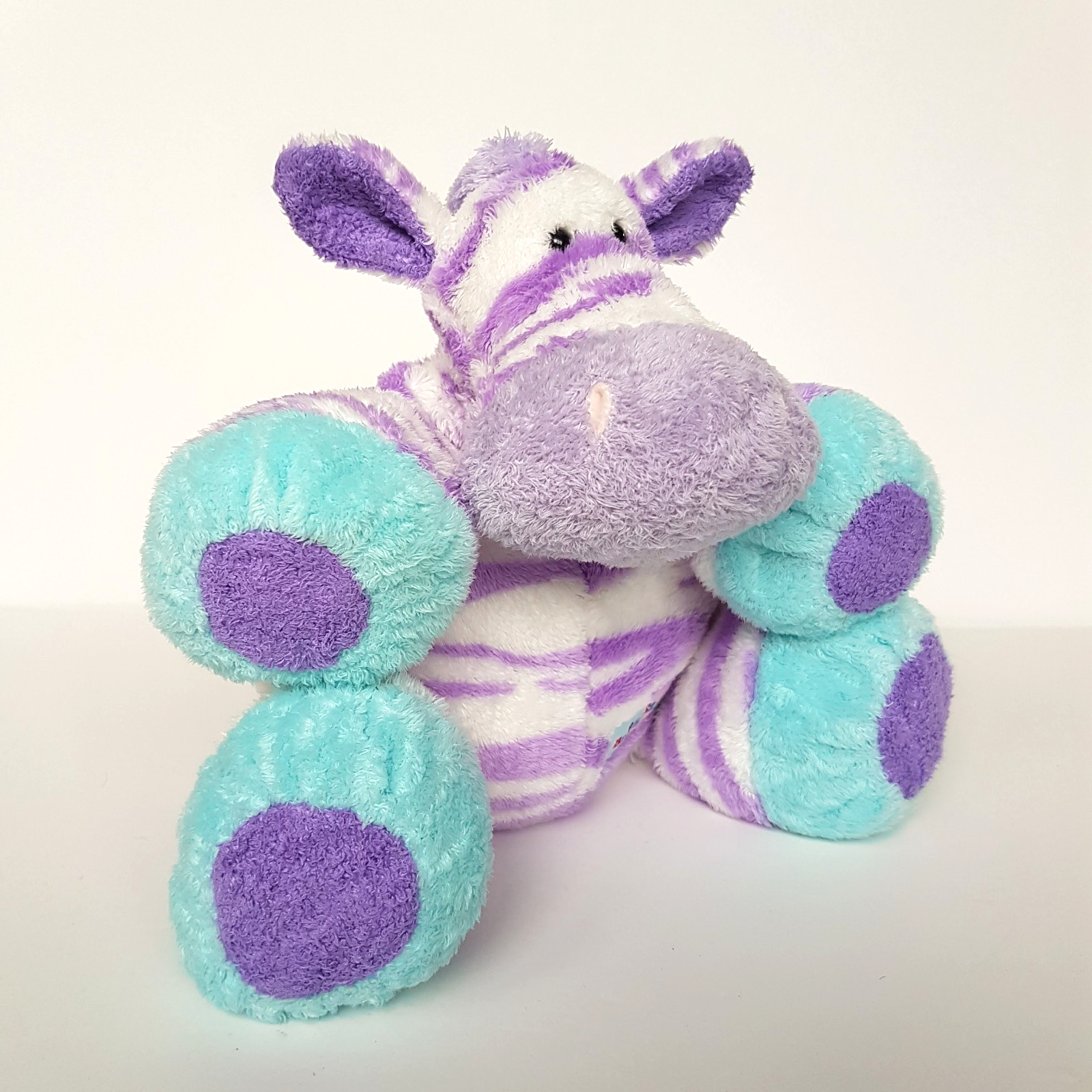 Bright Start CUTE ZEBRA Plush Lovey Comforter Soft Toy Stuffed Animal WA Jacobs0