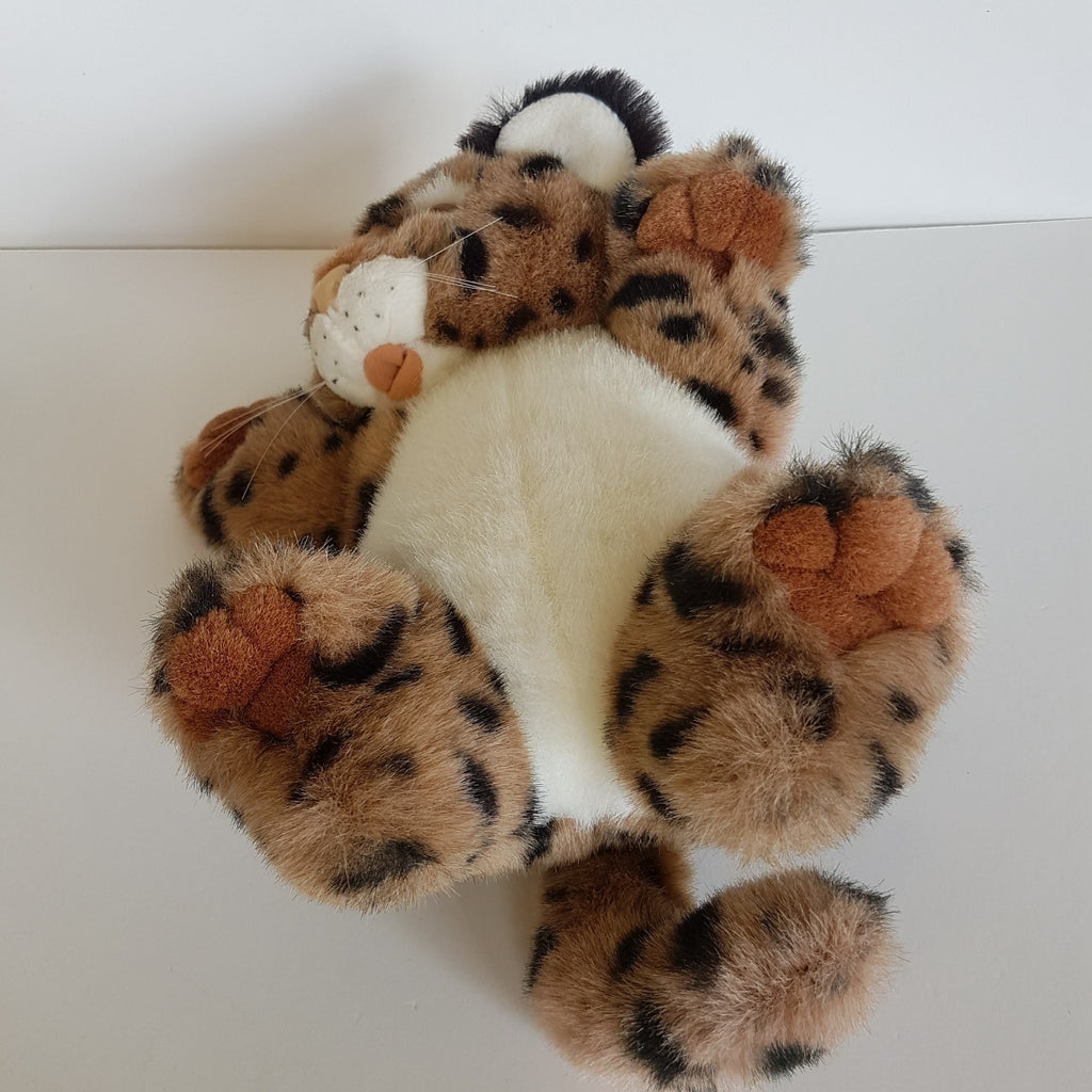 RARE Vintage CHEETAH LEOPARD WILD CAT CUB Plush Soft Toy Stuffed Animal Jungle7