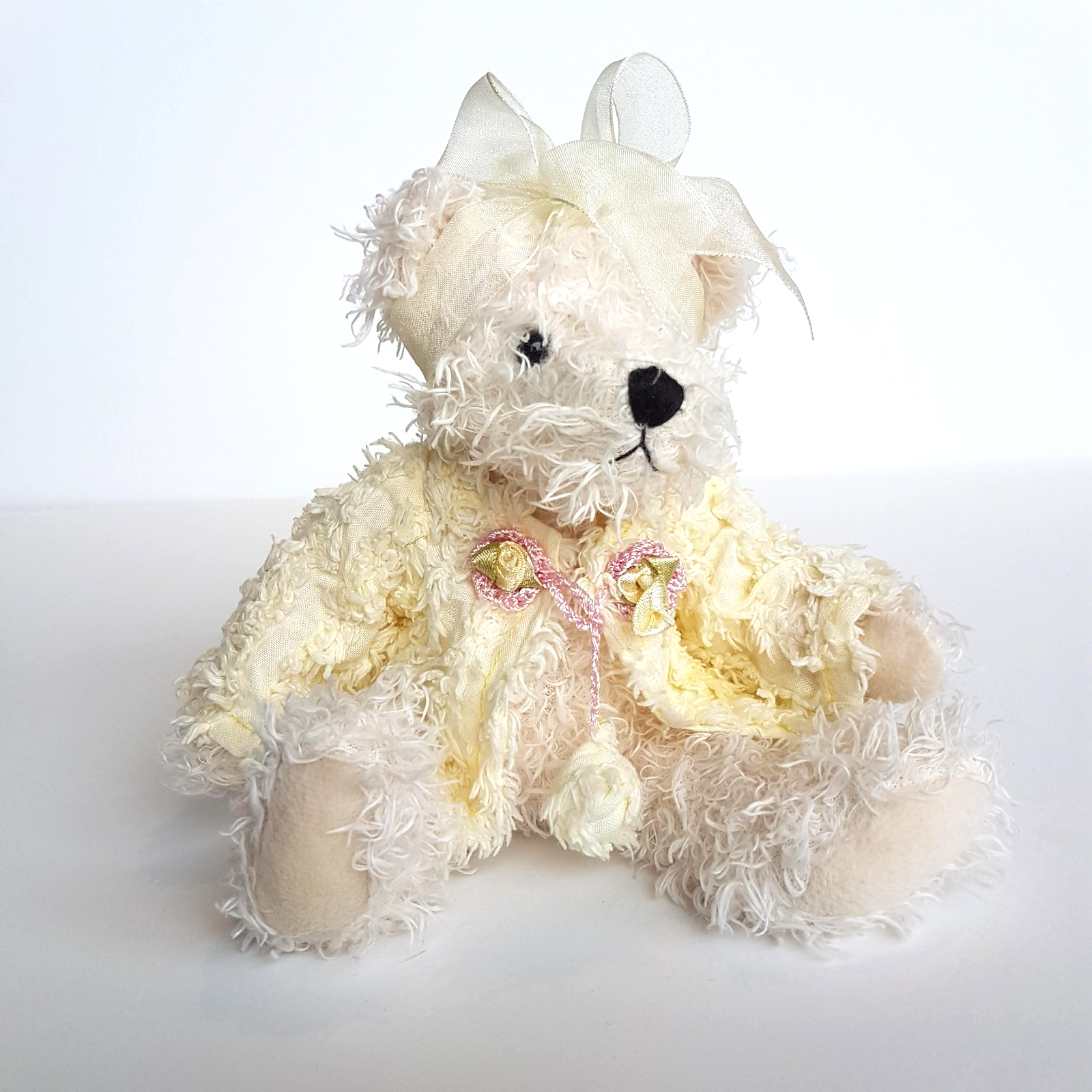 Blythswood Bears TEDDY Plush 22cm Stylesetter Yellow Stuffed Animal Soft Toy #10