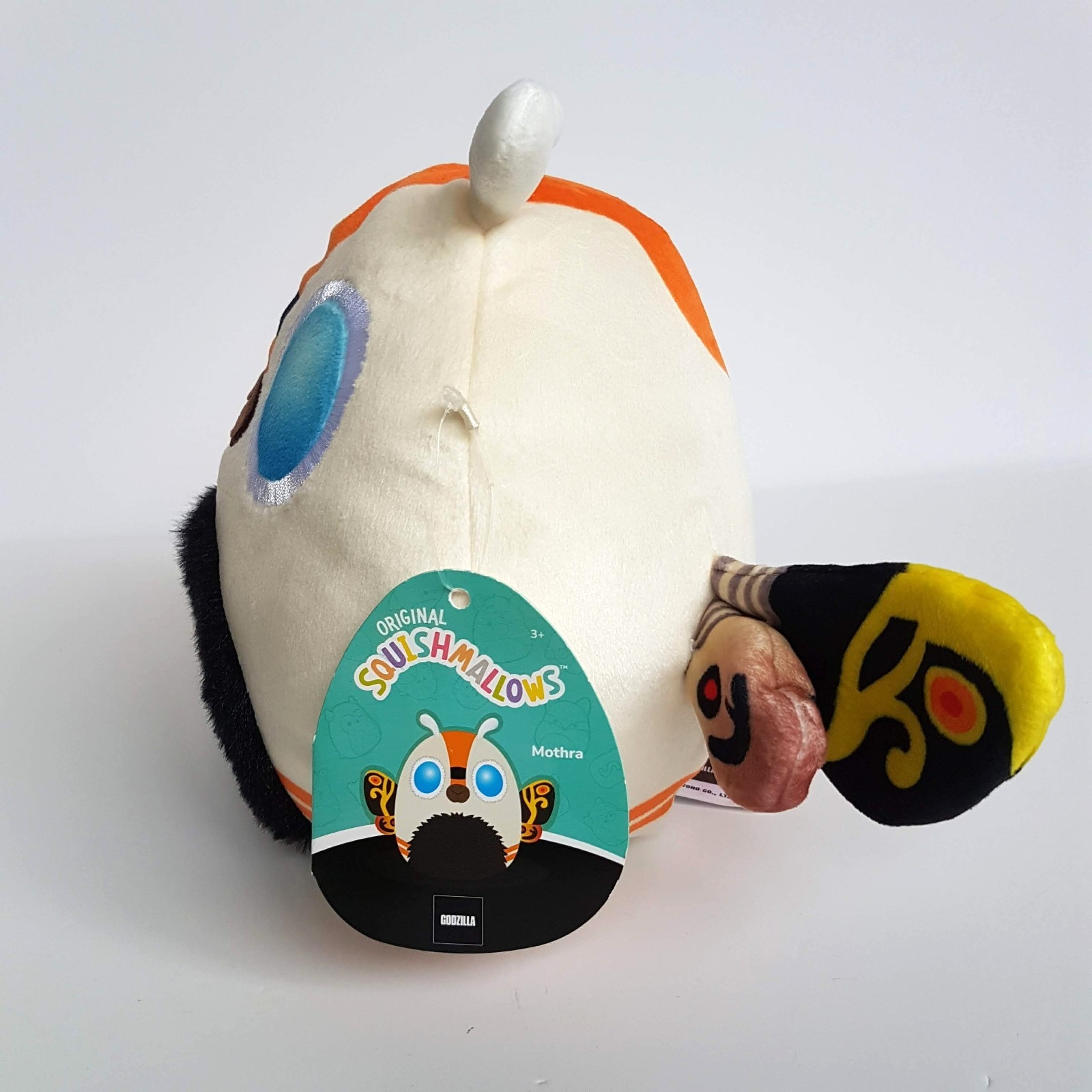 Squishmallows GODZILLA MOTHRA Plush 19cm Stuffed Animal Insect TAGS Soft Toy5