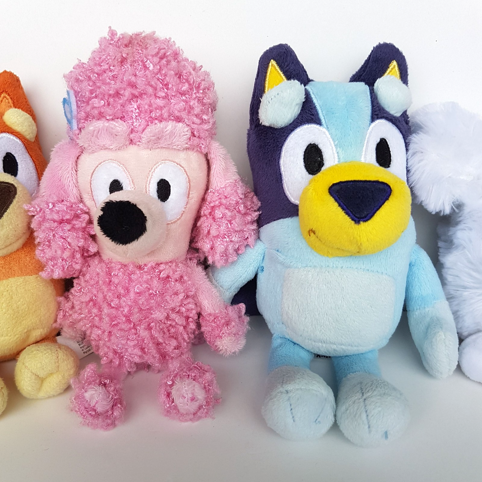Bluey Plush Lot COCO LILA BINGO BLUEY Puppy Dog Stuffed Animal Soft Toy Genuine2