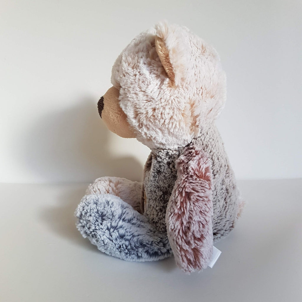 Korimco BUTTONS TEDDY BEAR Plush 28cm Stuffed Animal Cute Soft Toy Frosted Fur3