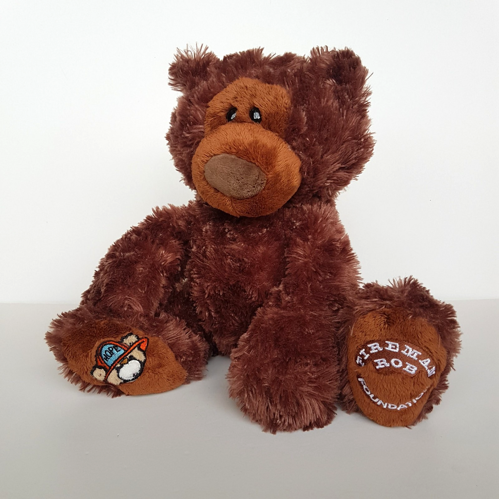 Gund FIREMAN ROB Foundation Teddy Bear HOPE 25cm Soft Toy Stuffed Animal Cute0