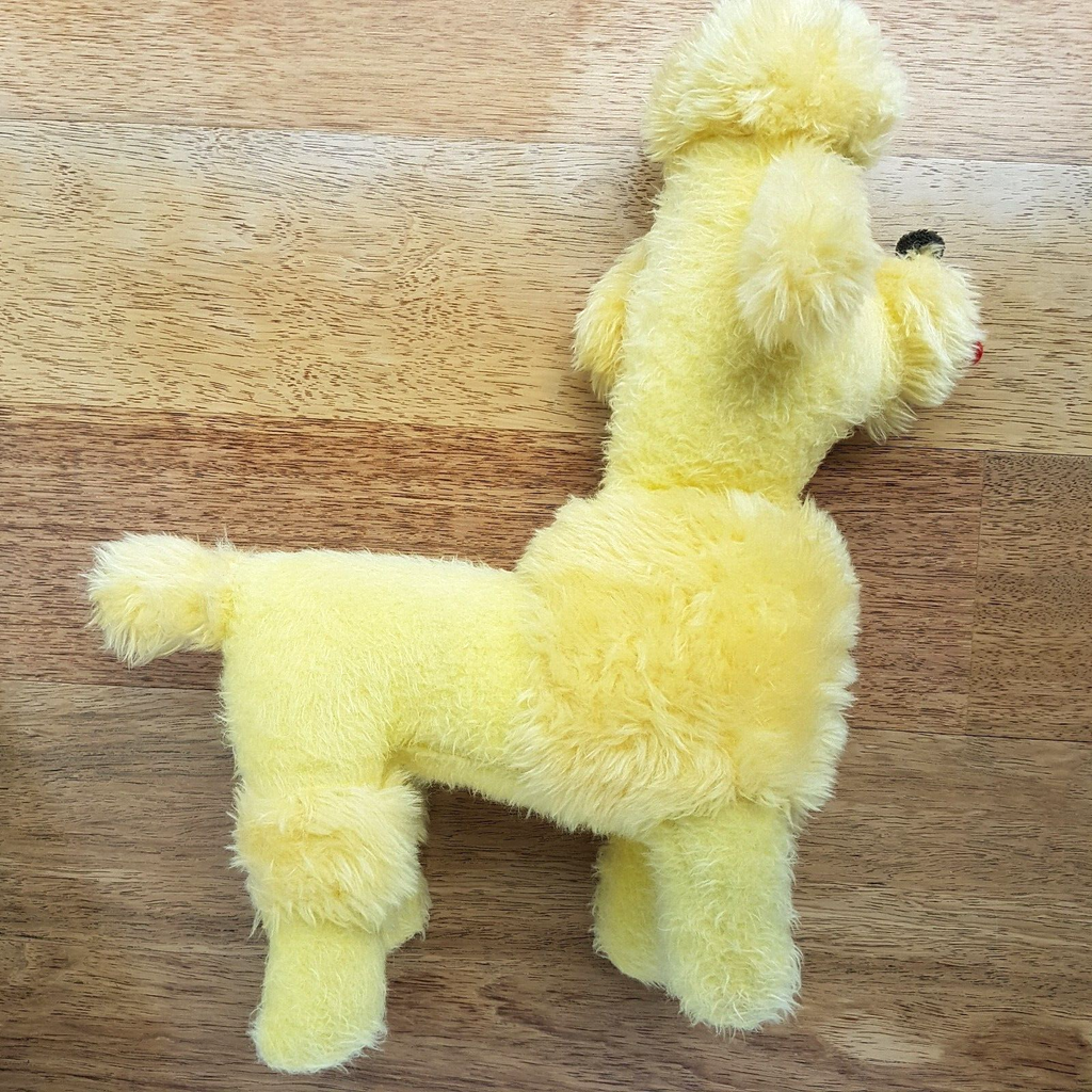 Vintage GANZ BRO POODLE DOG Carnival Toy Plush Stuffed Animal Soft Toy 45cm9