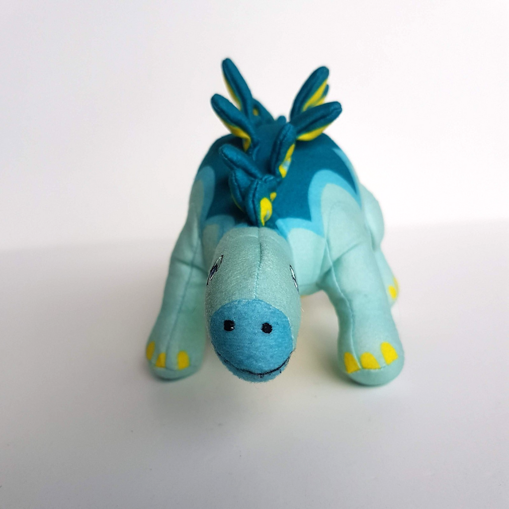 Dinosaur Train MORRIS STEGOSAURUS Jim Henson Plush Soft Toy 2010 Stuffed Animal1