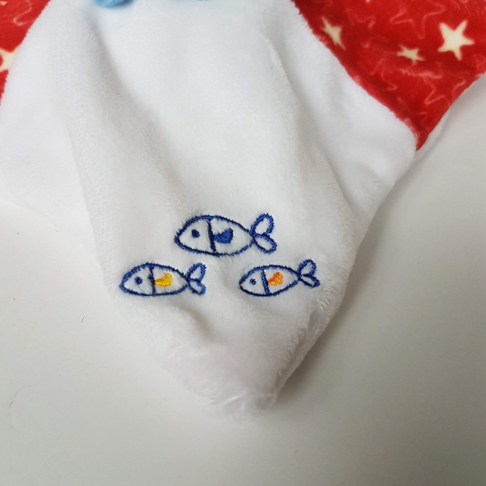 Huggable OCTOPUS FISH Lovey Plush Baby Security Comforter Blanket Soft Toy Cute3
