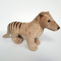 Korimco TASMANIAN TIGER Thylacine Wild Cat Plush Stuffed Animal Small Soft Toy0