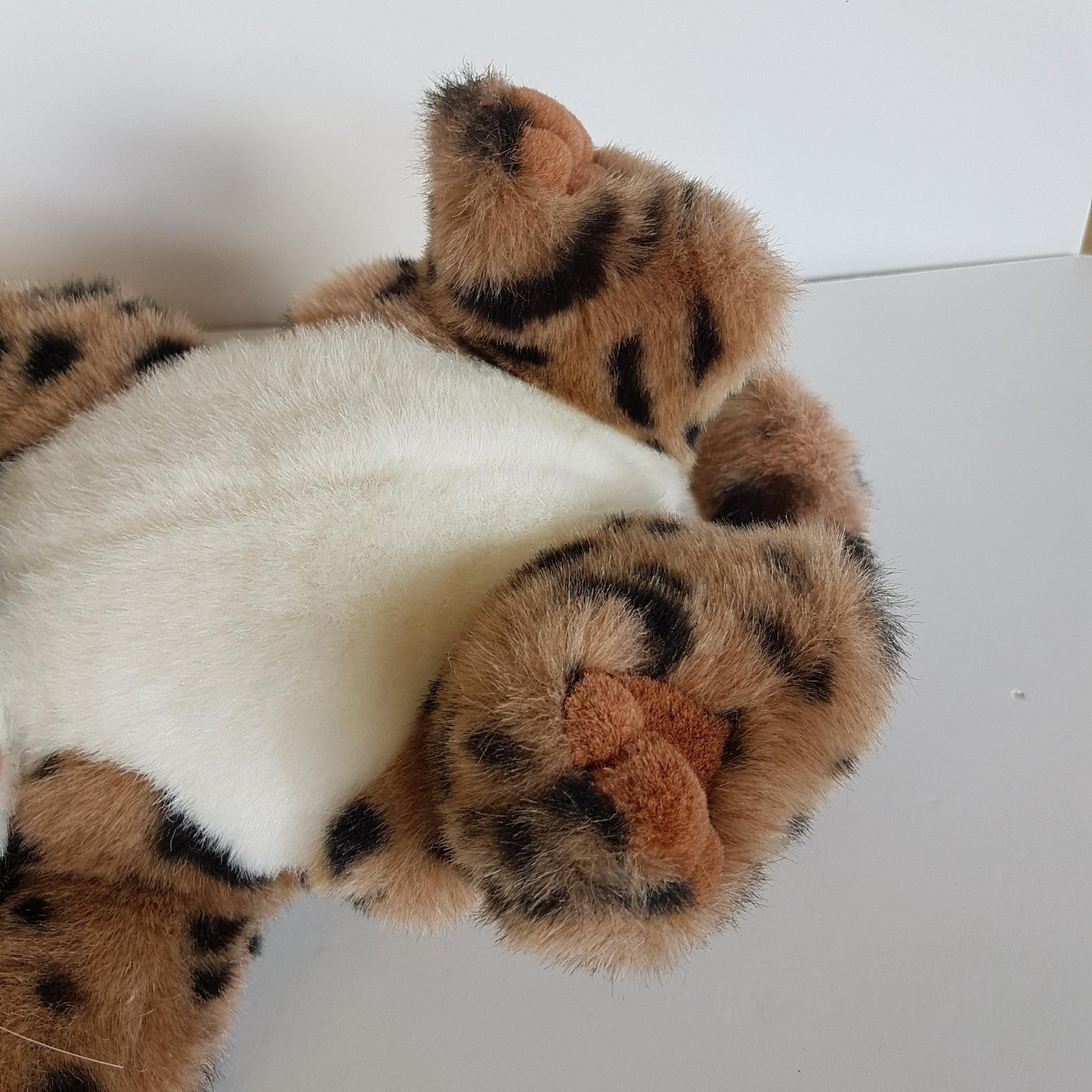 RARE Vintage CHEETAH LEOPARD WILD CAT CUB Plush Soft Toy Stuffed Animal Jungle4