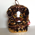 TY Sequin BRUTUS DOG Backpack Sequin Puppy Kids Animal Backpack School Bag Brown0