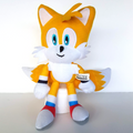 Sonic The Hedgehog MILES TAILS PROWER Plush 21cm Licensed Soft Toy Game Merch0