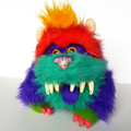 VTG My Pet Monster RARK 1986 Plush Puppet Stuffed AMTOY Soft Toy NO HANDCUFFS0