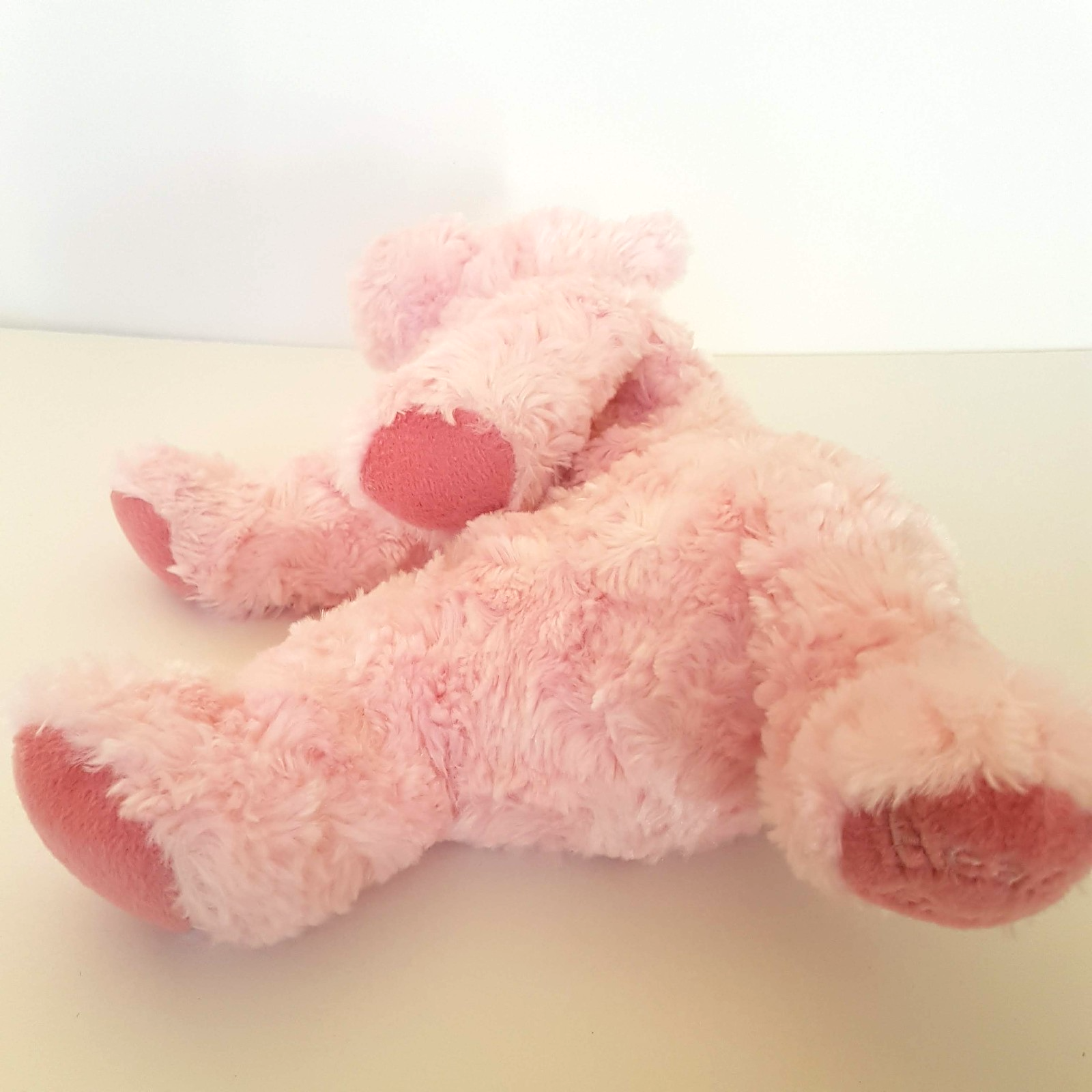 Lorraine Lea Linen HEATHER BEAR Pink Teddy Bear Plush Soft Toy Stuffed Animal6