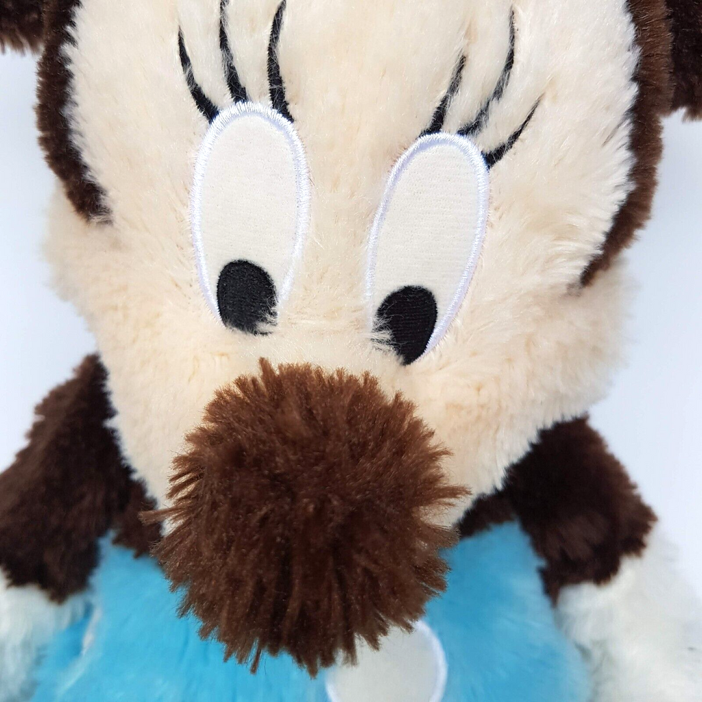 DISNEY 46cm Minnie Mouse Plush Soft Toy Stuffed Animal Blue Skirt Floppy Unique6