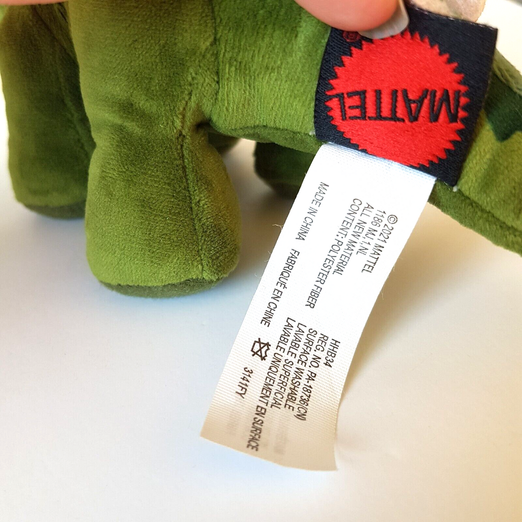 Mattel JURASSIC WORLD Dinosaur Plush Stegosaurus Triceratops SOUND Soft Toy6